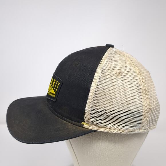 Carhartt Since 1889 Snapback Trucker Hat Black One Size Mesh Back - Picture 3 of 9